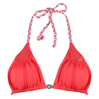 BOHO The Vivid Triangel Coral-Red